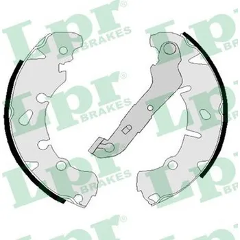 Brzdová čelist Sada brzdových čelistí LPR 08170