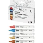 Kreul Sada Fix na sklo a porcelán METALLIC 5 barev