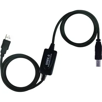 Datový kabel PremiumCord USB 2.0 repeater 10m propojovací