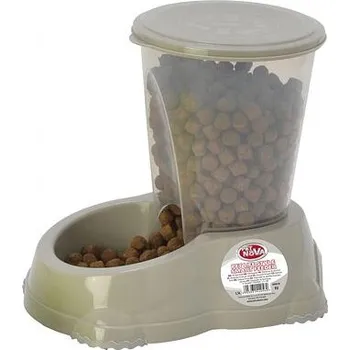Miska pro psa Pet Nova Dávkovač krmení 1,5L šedý