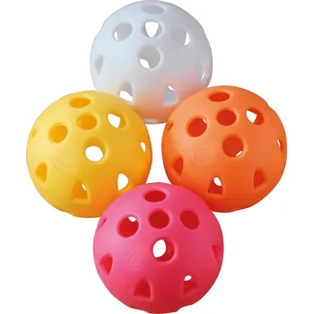 Golfový míček Masters Airflow XP practice balls děrované tréninkové golfové míčky 6ks Barva: Bílá