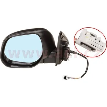 Auto zrcátko ACI zrcátko pro CITROEN C-Crosser 07-12 el. sklopné pro lak (7pinů) L