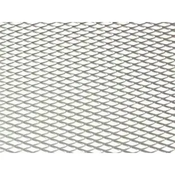 Větrací mřížka Heko 484-0102 Hliníková mřížka (Tahokov) rozměr 1000x250 mm, AL 08 stříbrný MO