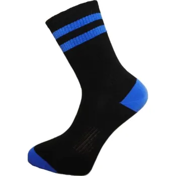 Pánské ponožky FX-RETROS antibakteriální ponožky s ionty stříbra FUXY 41-46 černá / modrá