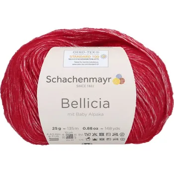 Příze Schachenmayr Bellicia 30 Třešňová (Nadýchaná příze Bellicia 30 Kirsche)