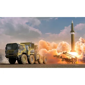 Plastikový model I love kit 1/35 M1001 w/M790 Erector Lanucher Trailer