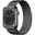 Apple Watch Series 8 45 mm GPS + Cellular, grafitový nerez s grafitovým milánským tahem