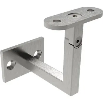 Zábradlí Hahn Steel Podpora zábradlí O40mm pro montáž na stěnu, broušená