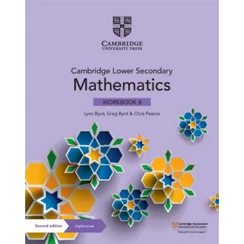 Cizí jazyk Cambridge Lower Secondary Mathematics Workbook 8 with Digital Access (1 Year) – Lynn Byrd,Greg Byrd,Chris Pearce (EN)