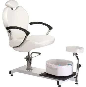 Pedikérské křeslo Beauty system Pedikérské křeslo s vaničkou BR-2301 bílé