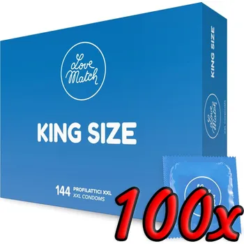 Kondom Love Match King Size 100 pack