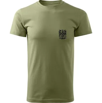 Pánské oblečení Tričko MORAVSKÁ ORLICE Simple - olivová