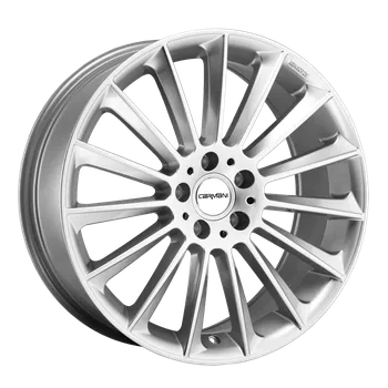 Alu kolo Alu disk CARMANI 17 Fritz 10x22, 5x112, 66.6, ET20 white silver