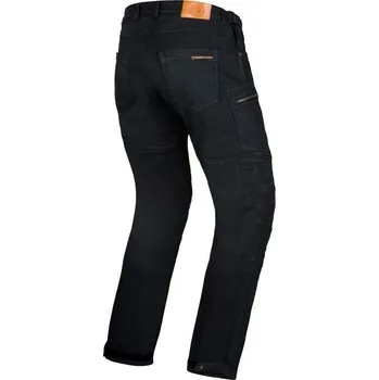 Sport Rebelhorn URBAN III WASHED černé jeans kevlarové kalhoty na motorku 3234