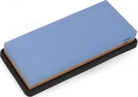 Brusná deska Oboustranný brusný kámen (brousek) K180 / 600 s gumovým protiskluzovým držákem (TrueTech)