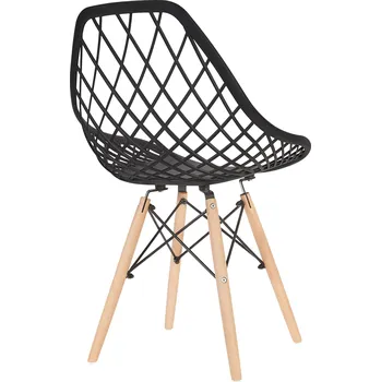 Jídelní židle Bestent Jídelní židle skandinávský styl Black String