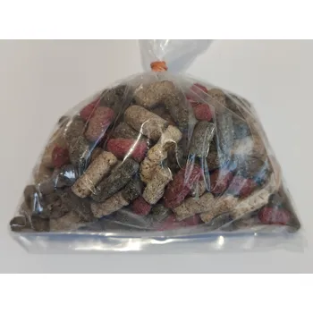 Krmivo pro hlodavce Pochoutka pro hlodavce - mrkev, vojtěška, červená řepa - 150g