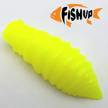 Umělá nástraha Gumová nástraha FishUp Maya 1,6" 4cm Hot Chartreuse SÝR (7ks)