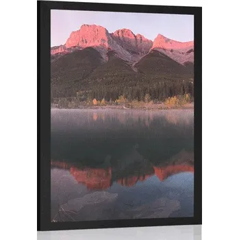 Plakát Dovido Plakát západ slunce nad Dolomity