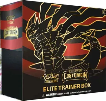Sběratelská karetní hra Pokémon TCG Sword And Shield 11 Lost Origin Elite Trainer Box Giratina Vstar