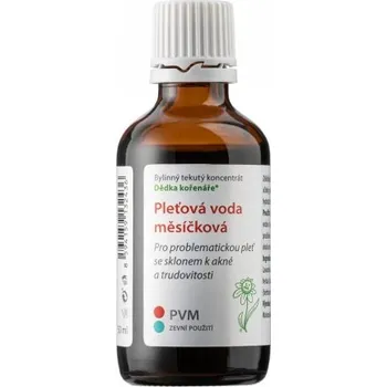 Pleťová voda měsíčková 50ml - Dědka kořenáře (Kosmetický přípravek)