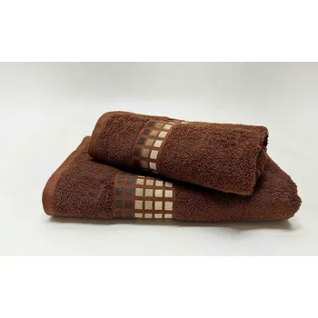 Osuška Froté osuška 70x140 TMAVĚ HNĚDÁ
