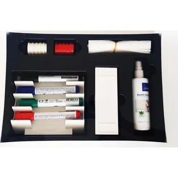 Legamaster Sada Board STARTER Kit - sada pro tabule - popisovače, držák, stěrka, čistič, magnety LEG-7125000
