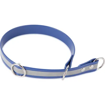 Obojek pro psa Firedog BioThane obojek Sport Reflect 25 mm 55 cm Barva: Modrá