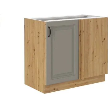 Kuchyňská skříňka Spodní skříňka rohová STILLO SVĚTLE ŠEDÁ / ARTISAN 105 ND 1F BB