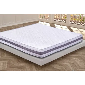 Matrace PerDormire CONFORT GREY - matrace s obsahem kvalitní studené pěny 200 x 200 cm, snímatelný potah