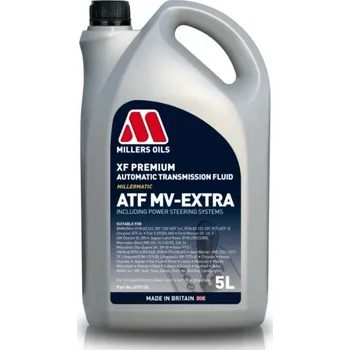 Motorový olej Převodový olej Millers Oils - XF PREMIUM ATF MV-EXTRA - pro automatické převodovky a serva řízení 5l