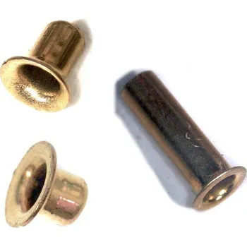 Nýt Dutý nýt 2.5x 5.5 mosaz