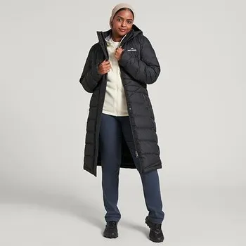 Dámská vesta Bunda Kathmandu WINTERBURN LONGLINE DOWN COAT V2 902-Black velikost 8