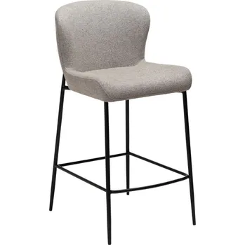 Barová židle Dan-Form Béžová látková barová židle DAN-FORM Glam 67 cm