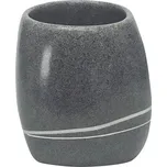 Kleine Wolke Držák kartáčků STONES tmavě šedá 5080912852 5080912852