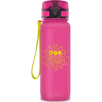 Láhev Ars Una Láhev matná 600 ml tmavě růžová