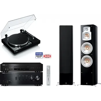 Hi-Fi Zesilovač YAMAHA A-S501 + CD-S303 + MusicCast VINYL 500 (TT-N503) + NS-777 (ZESILOVAČ, CD, GRAMOFON/STREAMER, REPRODUKTORY.)
