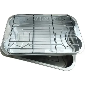 Příslušenství pro gril Gril House Pečící tác s mřížkou 24x19cm