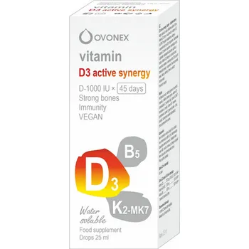 Ovonex Vitamin D3 active synergy 25 ml