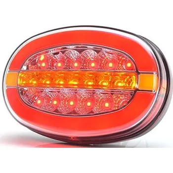 Zadní světlomet Zadní skupinová svítilna LED 12-24V 3-funkce WAS 1427L/P