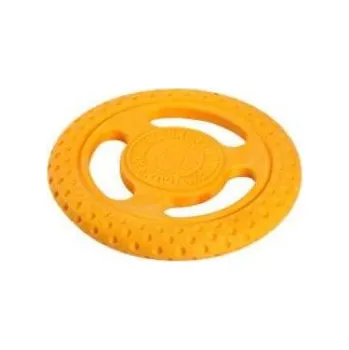 Hračka pro psa Hračka pes FRISBEE MAXI plovací z TPR pěny, oranžová KW