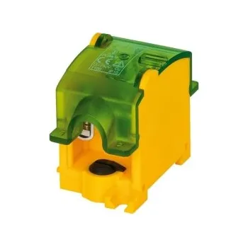 F&F Svorkovnice stoupací OBL 35/25-1 žluto-zelená 1008731