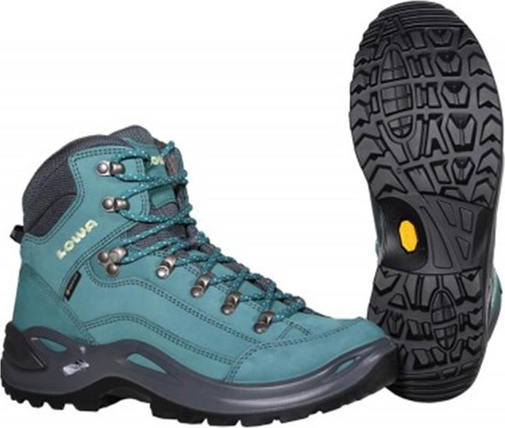 Lowa RENEGADE GTX MID WS Petrol/mint VÝPRODEJ - EU 38