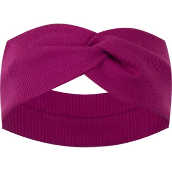 Čelenka Ebbie Bavlněná čelenka - MALINOVÁ - ŽEBROVANÁ Velikost: 1-3