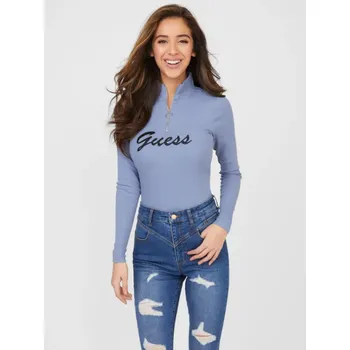 GUESS dámský top Karol modrý XL