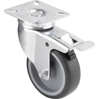 Pojezdové kolečko Strong Kolečko light duty 75 mm otočné s brzdou