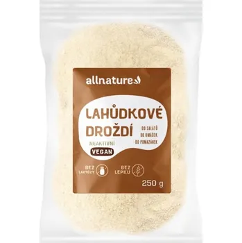 Droždí Allnature Lahůdkové droždí neaktivní