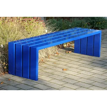 Zahradní lavice Ocelová lavička BEATA