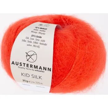 Příze Austermann Kid Silk 42 Melounová (Kid Silk 42 MELONE)