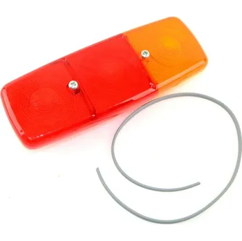 Zadní světlomet Zadní světlo - náhradní sklo IVECO - MAGIRUS-DEUTZ - MERCEDES BENZ (IVECO 02968264 MERCEDES-BENZ A0015445590 MERCEDES-BENZ 0015445590 DAF 1427059 DOLL 8176863 FAUN 1794-737 FIAT 0002968264 FIAT 2968264 IVECO 02968264EY5026-80 KÖGEL 85006 KRAMER 56297)